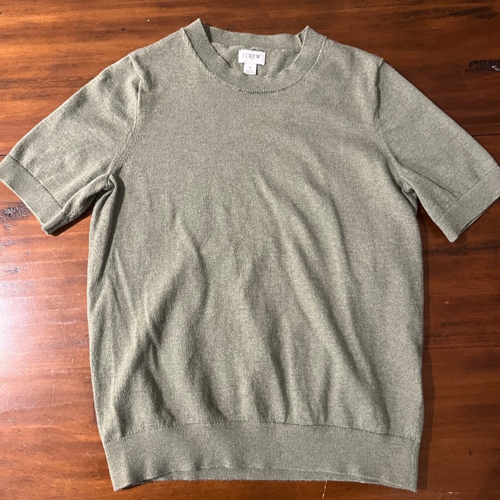 J. Crew Short Sleeve Sweater